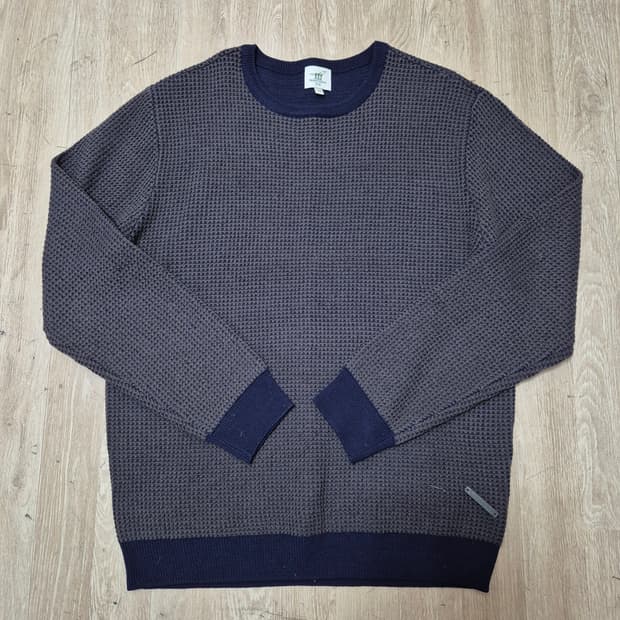 헨리코튼 골프웨어 와플 니트 스웨터 XL(105)