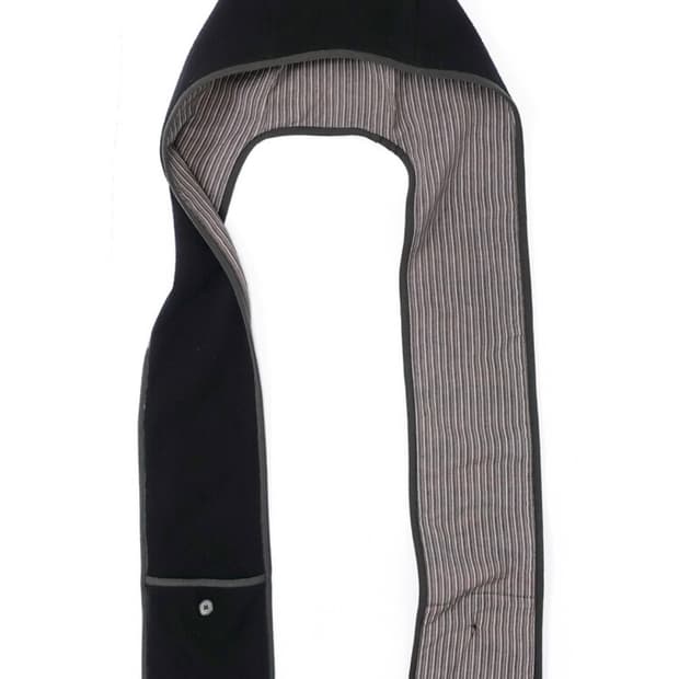 샵페어리 플리스 이어후드 머플러 블랙