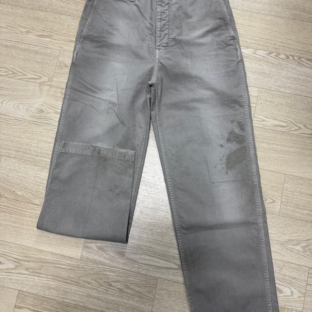 [3] visvim 비즈빔 wide chino crash / gray