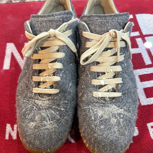 메종마르지엘라 펠트 페인팅 스니커즈280