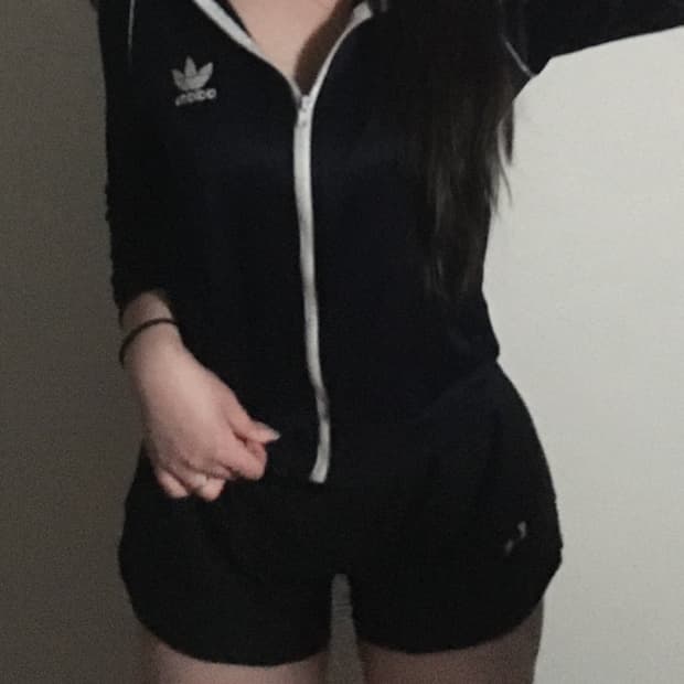 아디다스 기모 슬림핏 져지