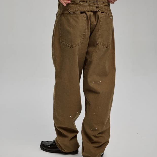 비헤비어 DISTRESSED M35 트라우저