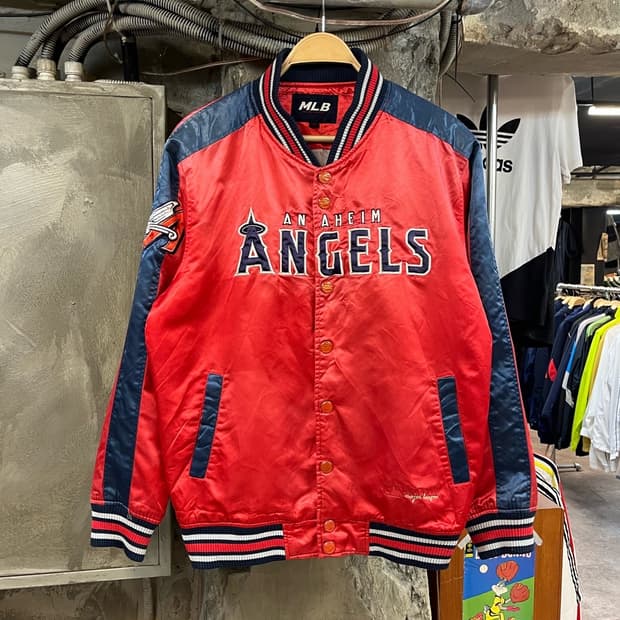 엠엘비 LA에인절스 바시티 자켓 레드 100 #csz2594