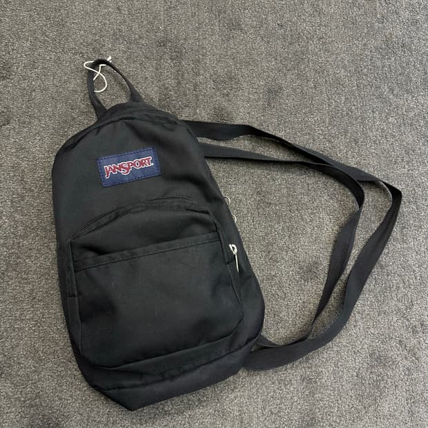 잔스포츠 하프 파인트 미니 백팩 블랙