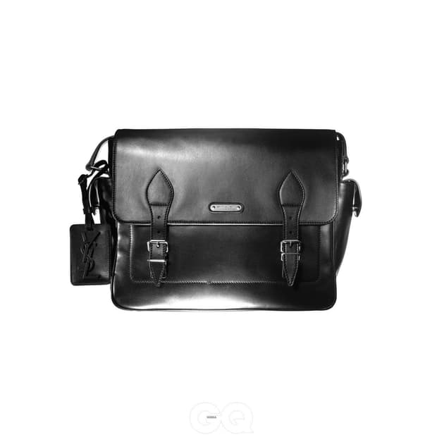 생로랑 by 안토니 바카렐로 카프스킨 플랩 메신저 백