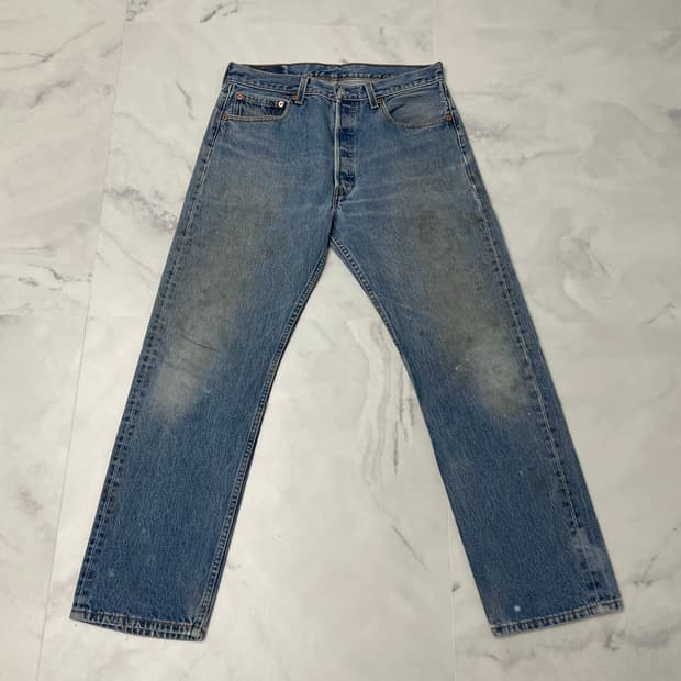 00s USA 빈티지 리바이스 501xx 더티워싱 [34]