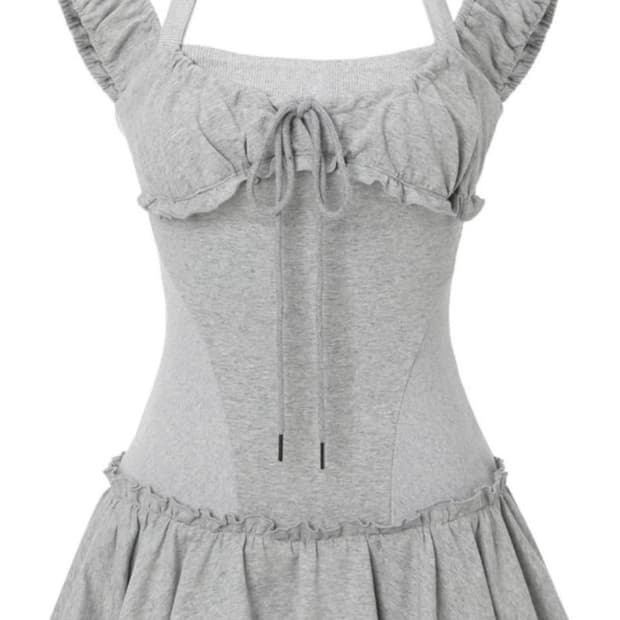 구해요)쓰리타임즈 ann halter dress 앤 홀터 드레스