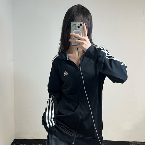Adidas Black Track Jacket
