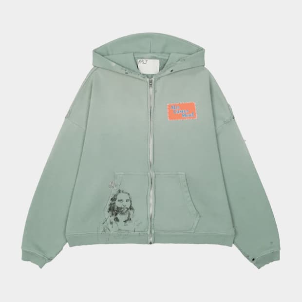 PALY HOLLYWOOD ALTA CIENEGA HOODIE GREEN