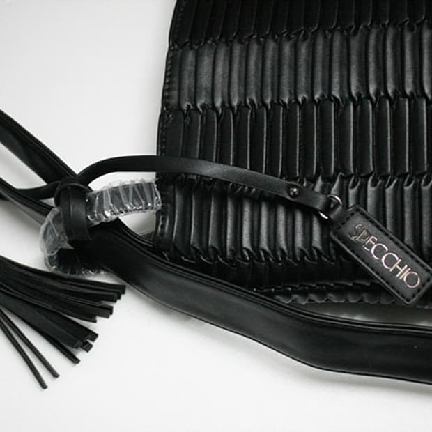 SPECCHIO 스피치오 플리츠 가방 새제품