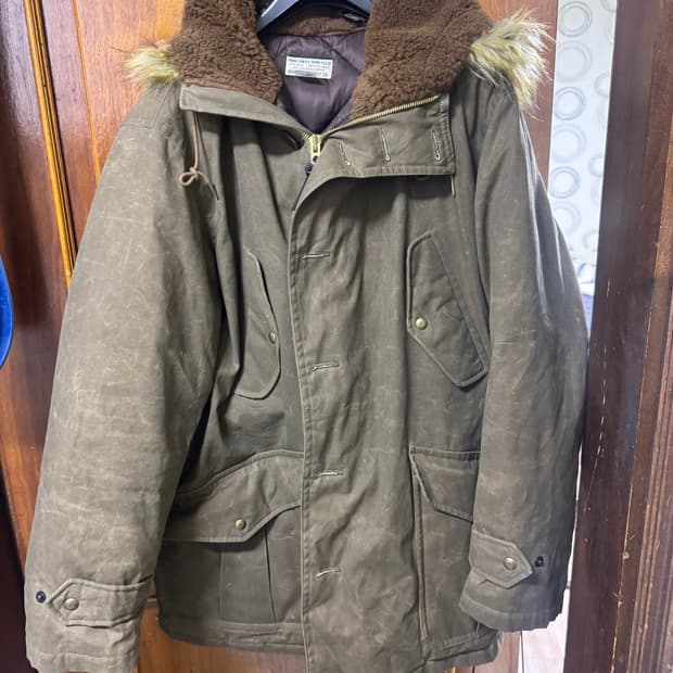 Rrl  오일클로스 파카 xl