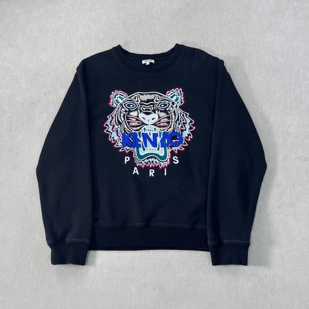 100 겐조 타이거 빅로고 맨투맨