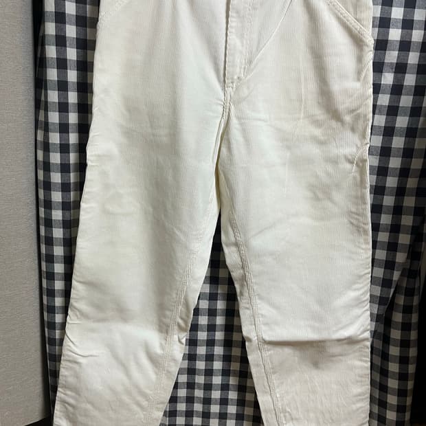 칼하트 WIP아이보리 코듀로이 팬츠 34x32