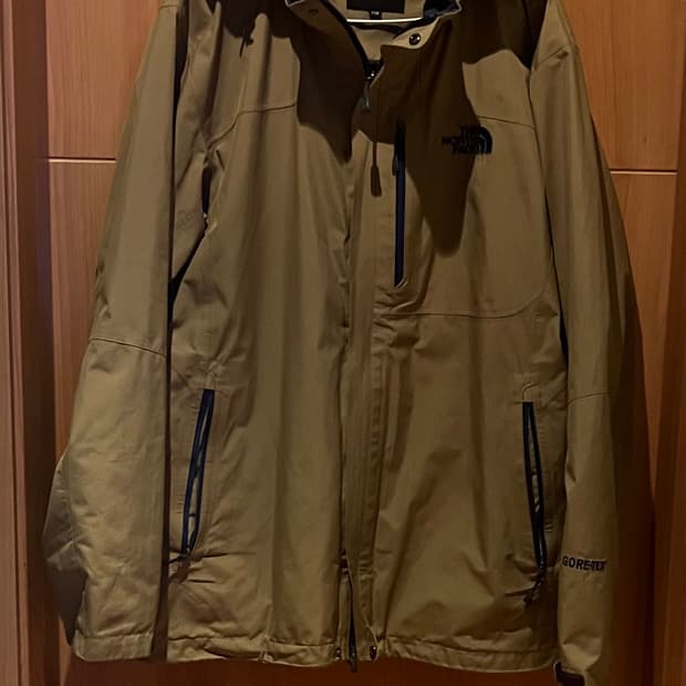 노스페이스 고어텍스 바람막이 카키 110