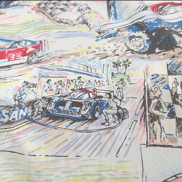 레인스푸너 닛산 모터 스포츠 코튼 셔츠