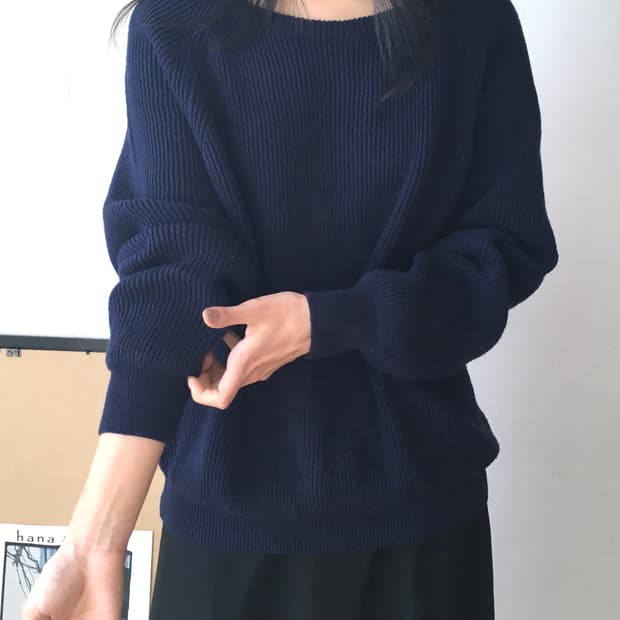 빈티지 베이직 니트