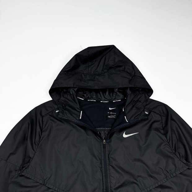 나이키 스톰핏 블랙 런닝 바람막이 자켓 (L)