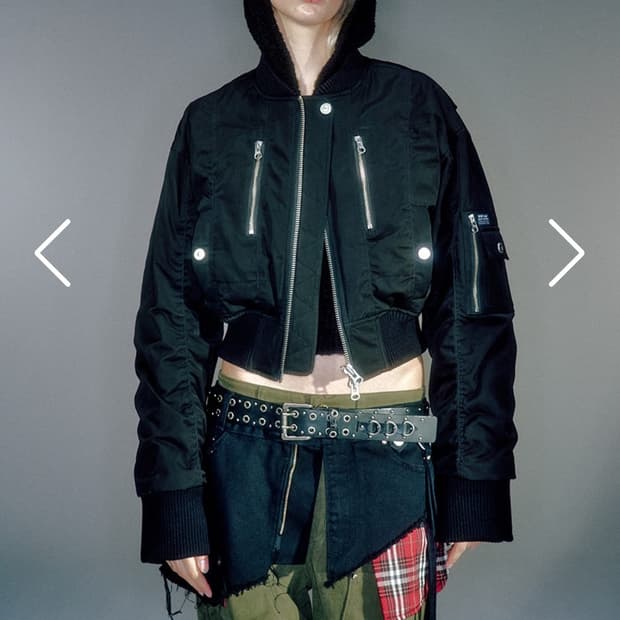 베이컨트아카이브 Melly Padded Bober Black