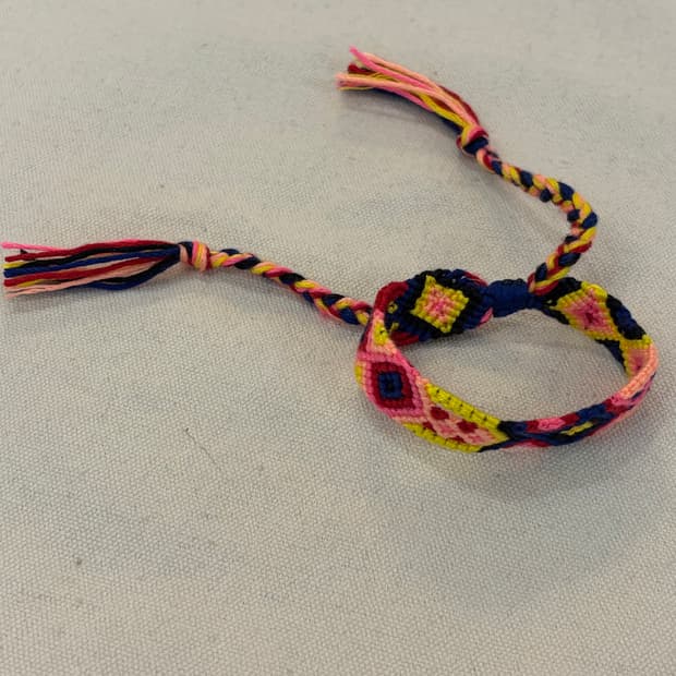 에스닉 패턴 핸드메이드 브레이슬릿