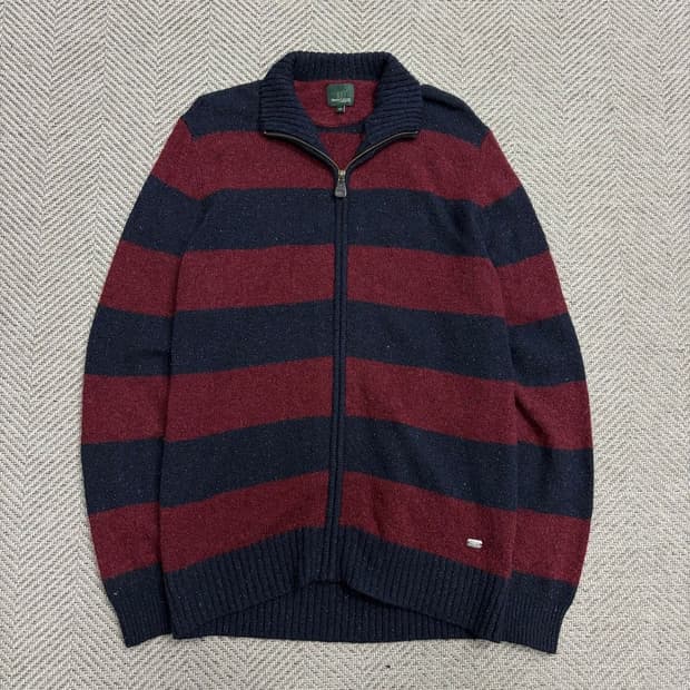 헨리코튼 울블렌드 니트집업 v1703