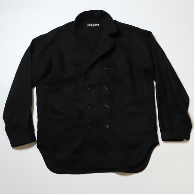 AUBERGE Double-Breasted Linen Shirt Jack