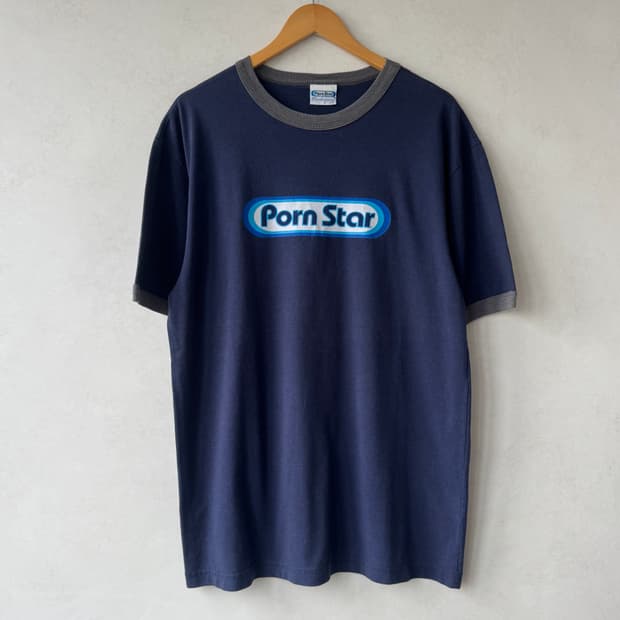 90s Pornstar 링거 티셔츠