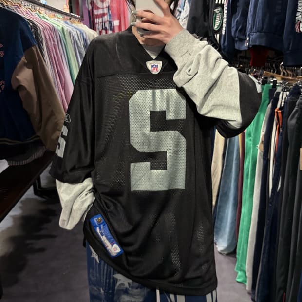 [IM] Reebok NFL 오클랜드 레이더스 러셀 No.2 져지 블랙