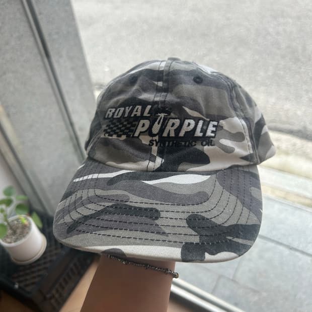 90‘s White camo cap