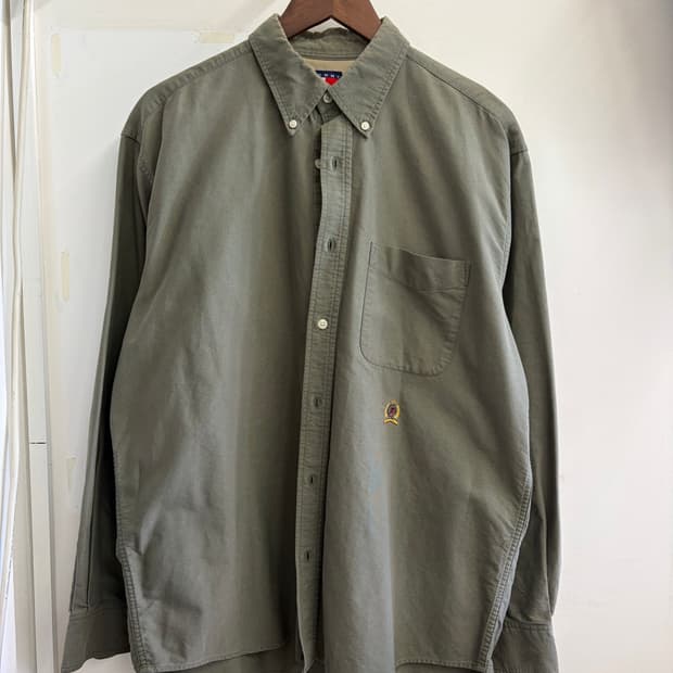 N87. 타미힐피거 빈티지 셔츠