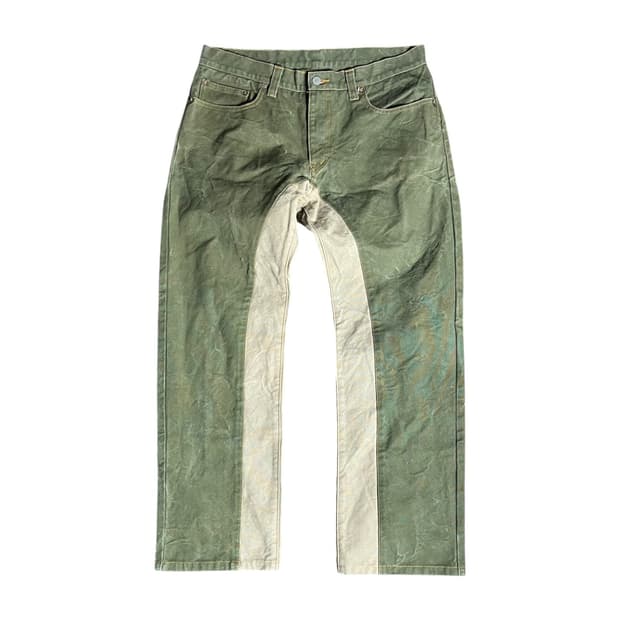 [Kojima Genes] 코지마진즈 재팬 캔버스 투톤 데님팬츠