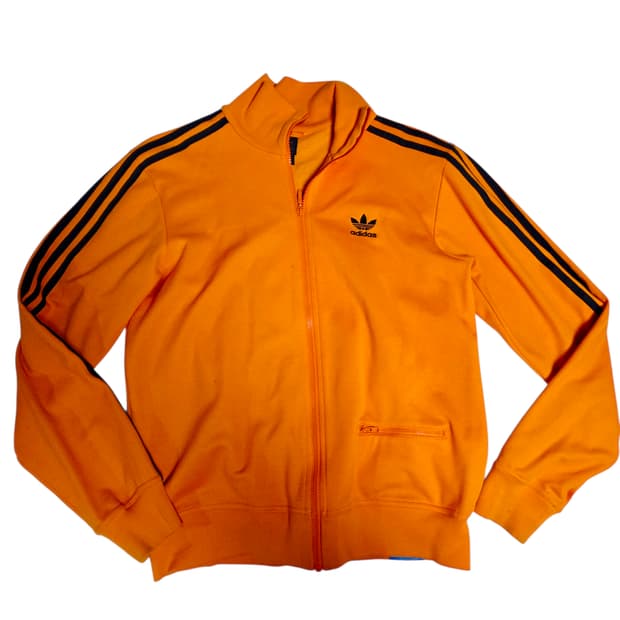 [아디다스] 1974 네덜란드 복각 오렌지 블랙트랙탑져지 실측100  