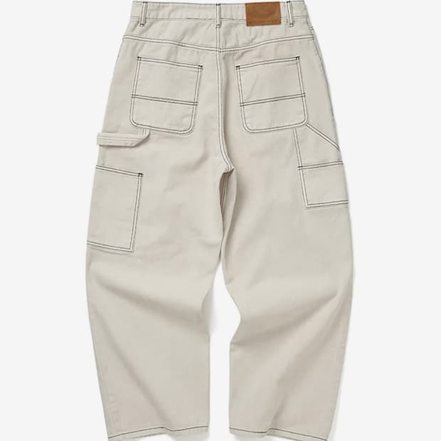 위캔더스 DRAGGY WORK PANTS (IVORY)