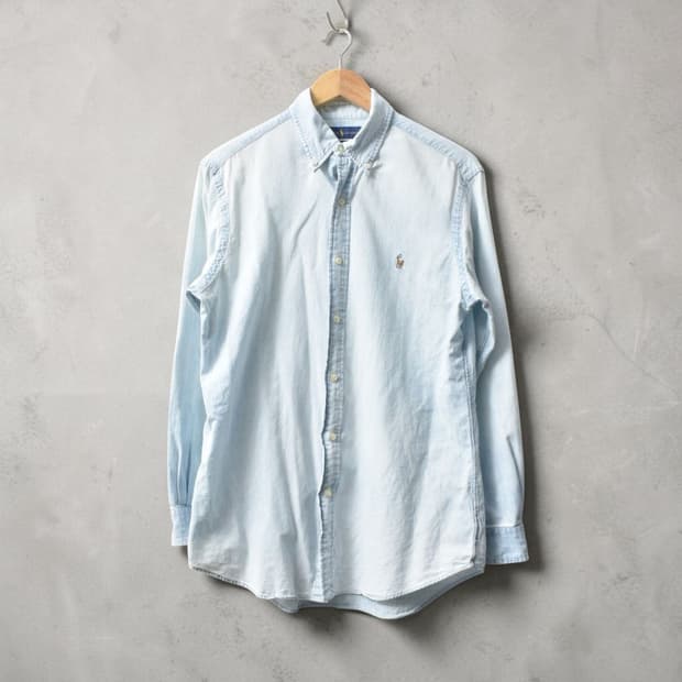 폴로 랄프로렌 큐알 데님셔츠 M M0238