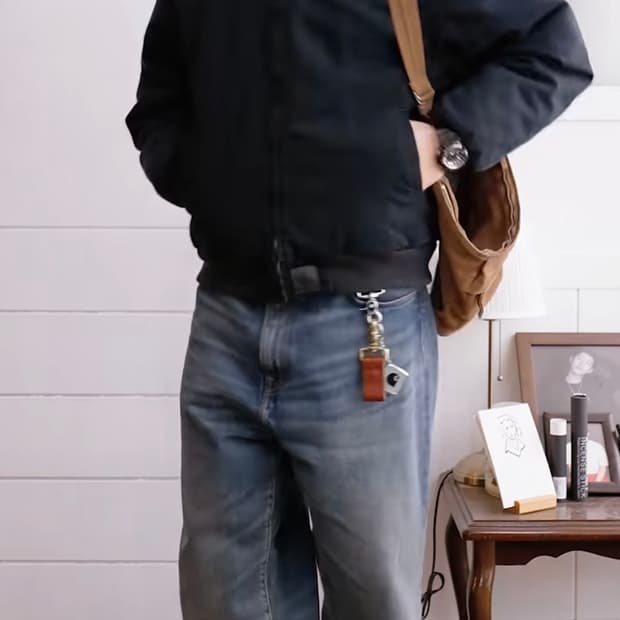 칼하트 WIP OG 산타 페 자켓 블랙