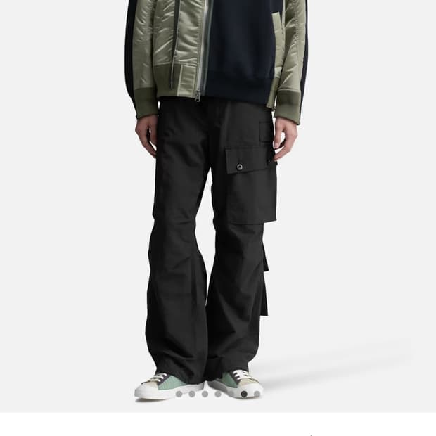 사카이 스폰지 스웨트 후드 네이비