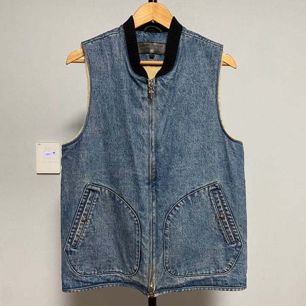 [M] 크롬하츠 호머 데님 베스트 조끼