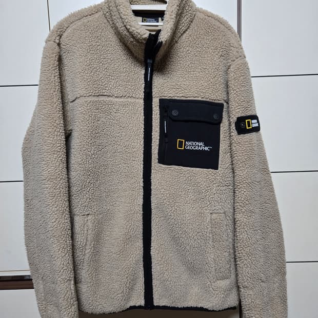 내셔널지오그래픽 남성 플리스 후리스 집업(XL)