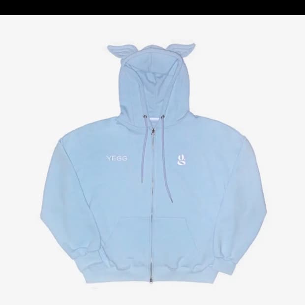 예그 윙 후디 스카이블루