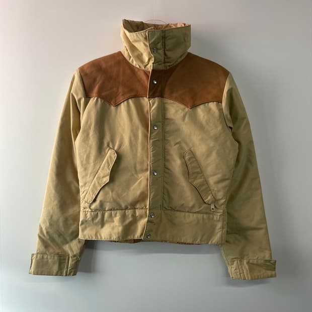 70s 더 웨스턴 마운틴 구스다운 웨스턴 점퍼