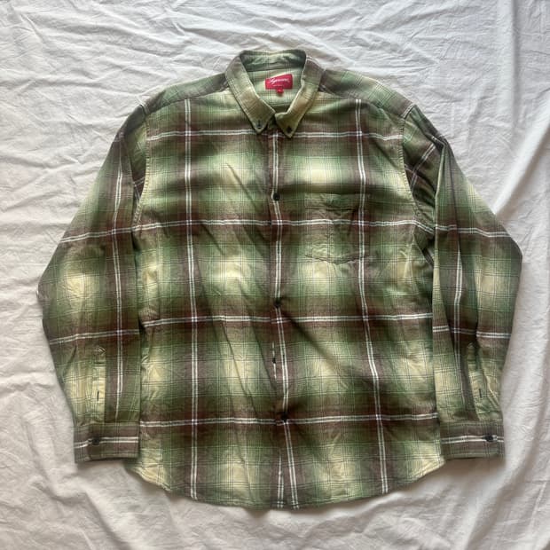 23ss 슈프림 쉐도우 플란넬 셔츠