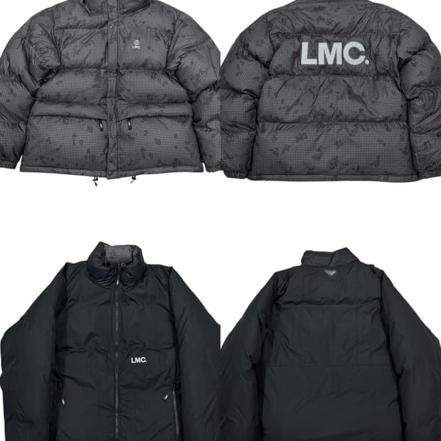 LMC 리버서블 양면 패딩 점퍼 L