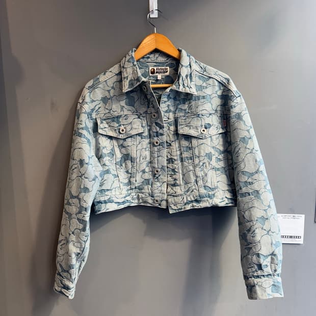 A Bathing Ape 데님 자켓