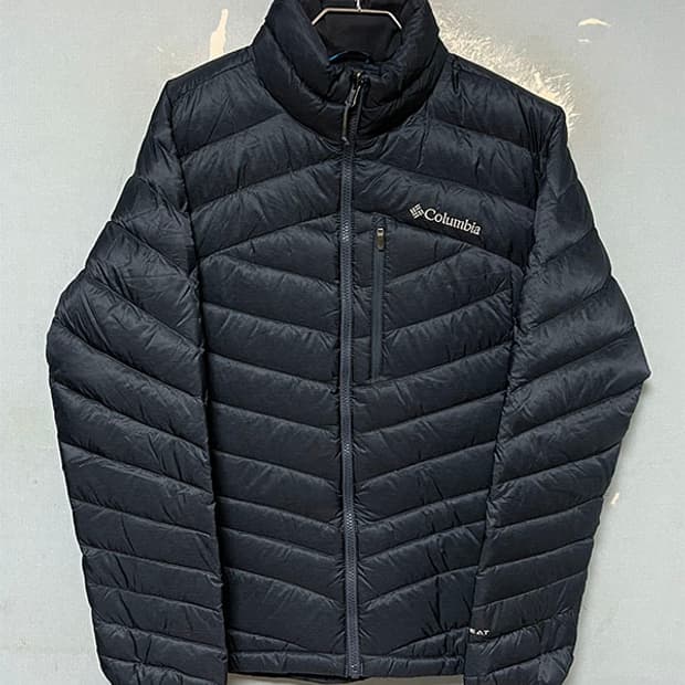 컬럼비아 남자 경량 패딩점퍼 구스다운 캐주얼 M 95
