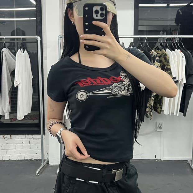 히스테릭 글래머 스피드스터 티셔츠