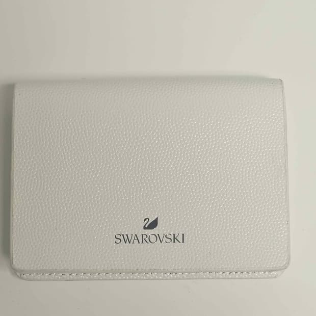 Swarovski white wallet
