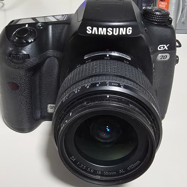 삼성 GX20 빈티지 하이엔드 디지털카메라