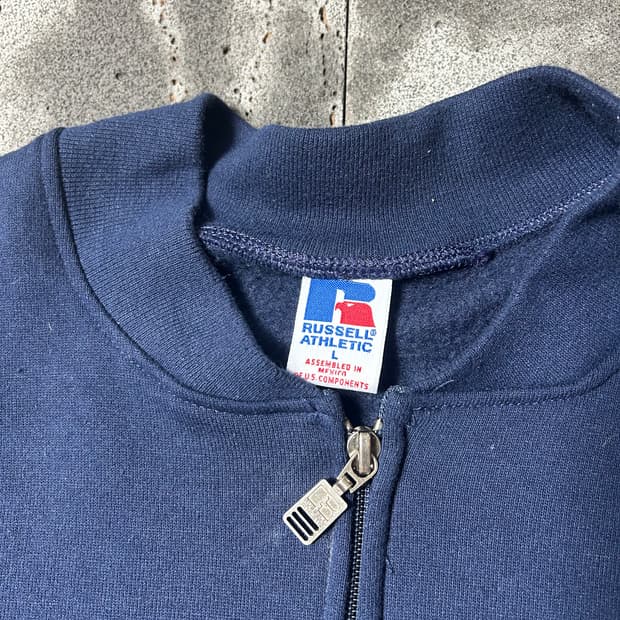 90s russell pullover zip up jacket 판매