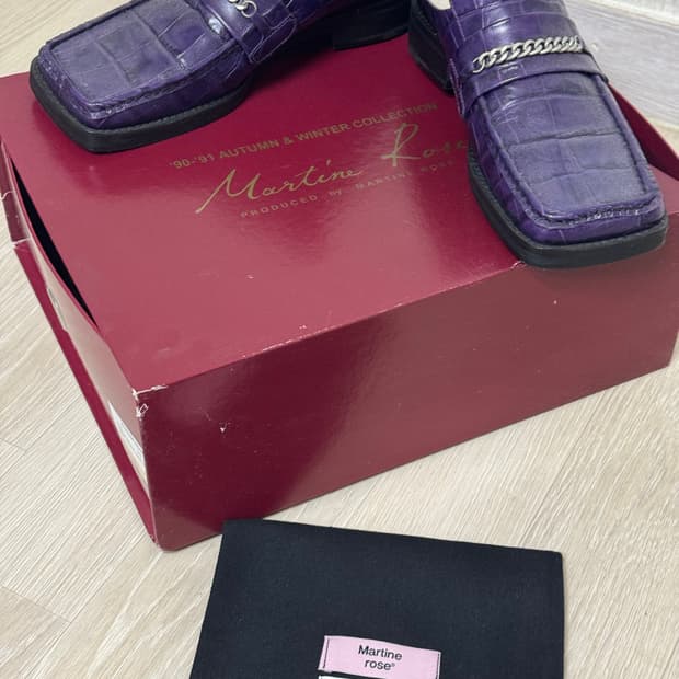 마틴로즈 스퀘어토 로퍼 뮬