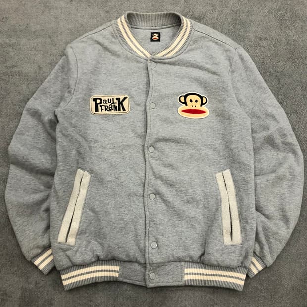 폴프랭크 코튼 바시티 자켓