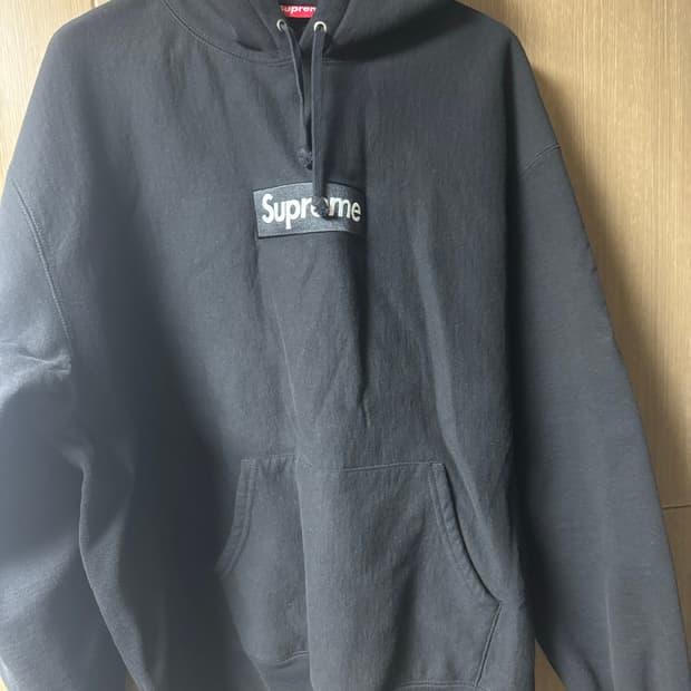 [XL] 23fw 슈프림 박스로고 후드티 